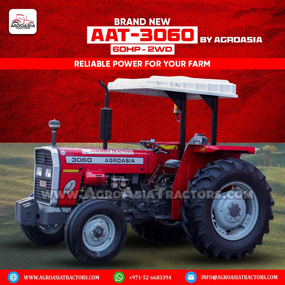 Brand New AGROASIA AAT 3060 60HP tractor