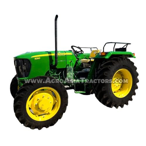 John Deere 5310 tractor for sale in the UAE at AgroAsiaTractors.ae. Available in Dubai, Abu Dhabi, Sharjah, Ajman, and Ras Al Khaimah. Reliable and powerful tractor for various agricultural tasks.