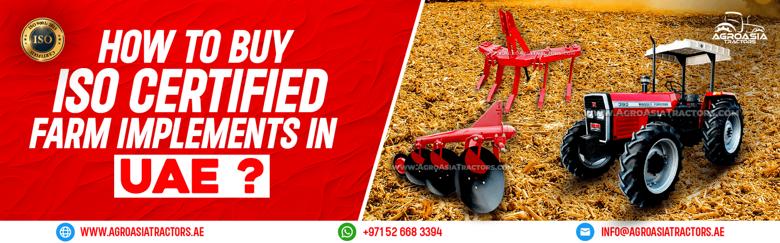 How to Buy ISO Certified Farm Implements in UAE