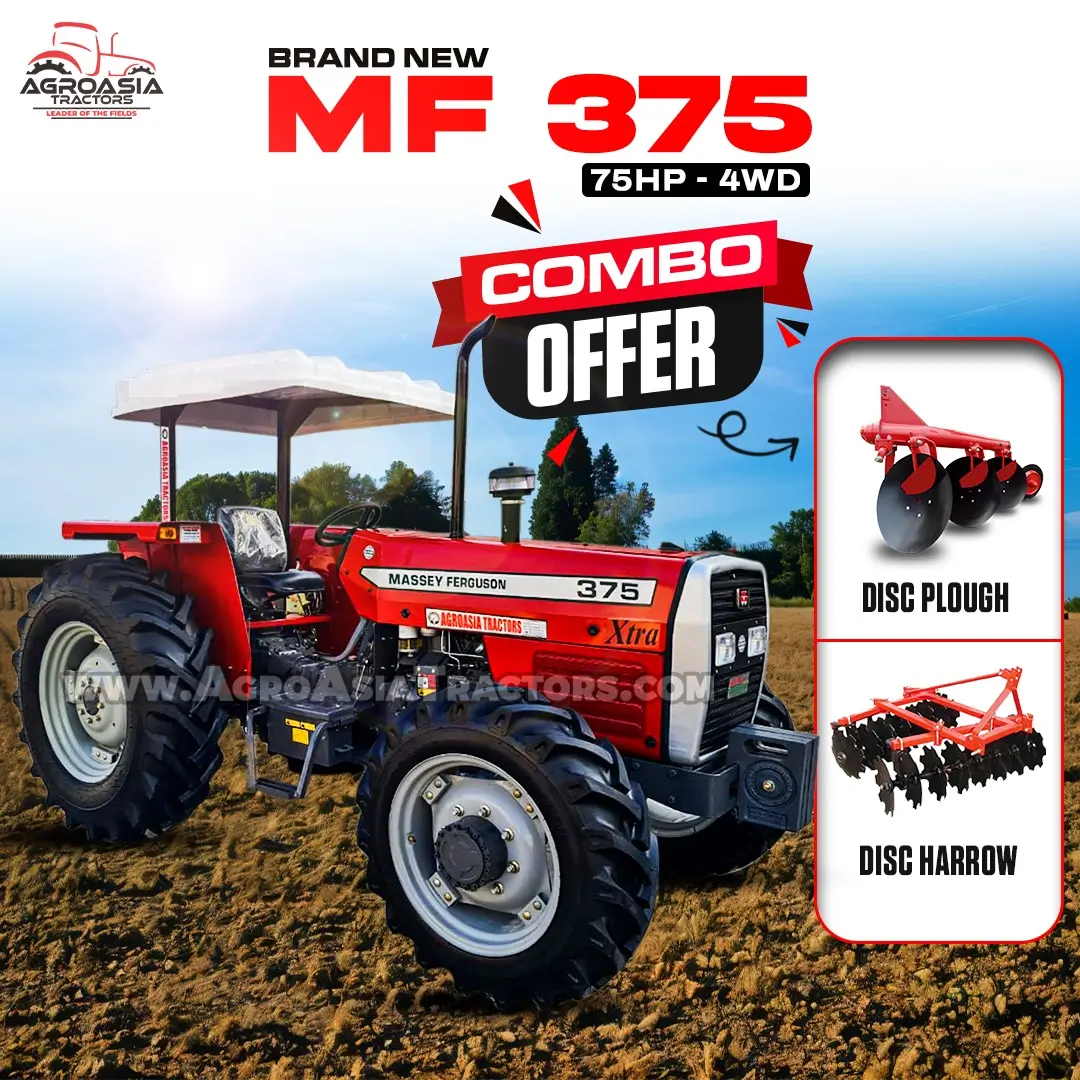 massey ferguson mf375 75hp 4wd tractor for sale - agroasia tractors