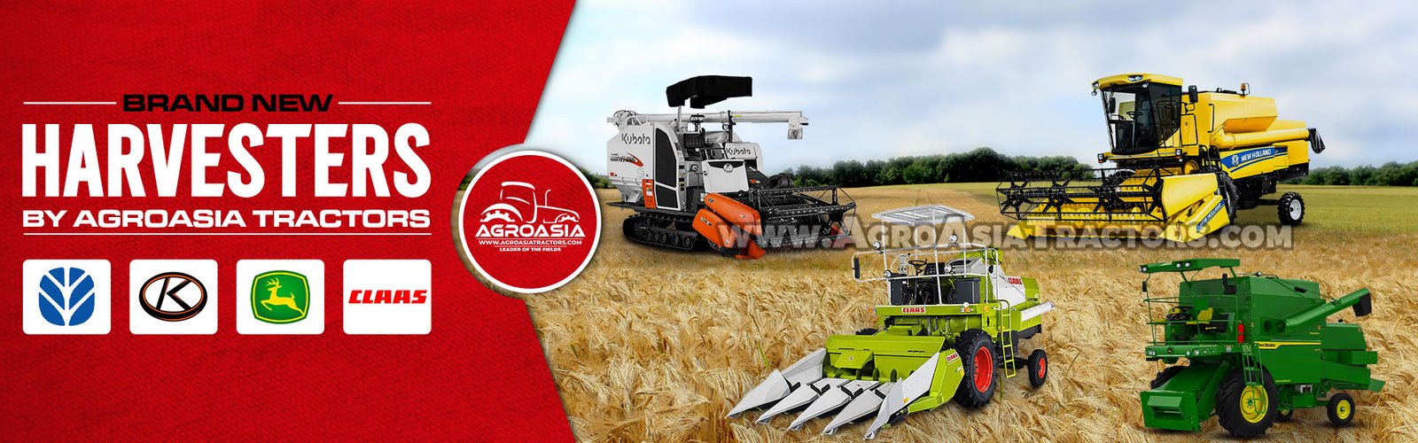 harvesters in UAE by agroasia tractors