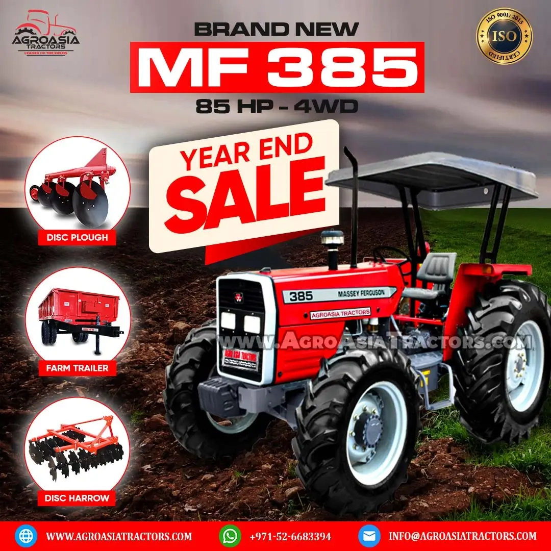 MF385 4WD for sale in UAE massey ferguson tractor agroasia tractor