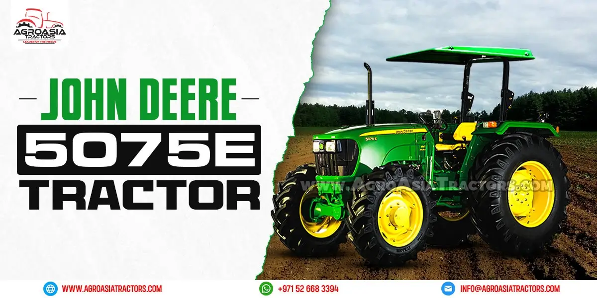 john deere tractor 5705e available in UAE by agroasia tractors