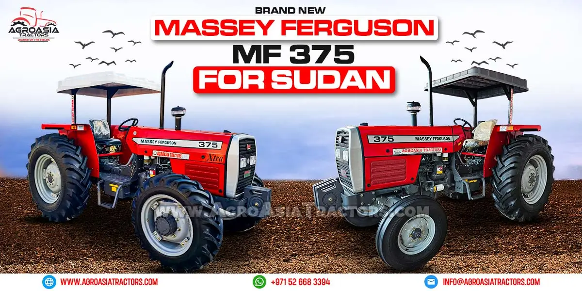 massey ferguson mf375 tractor for sale in sudan by agroasia tractors